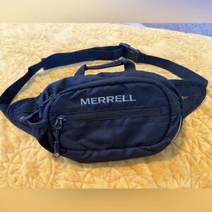 Merrell black belt bag waist pack